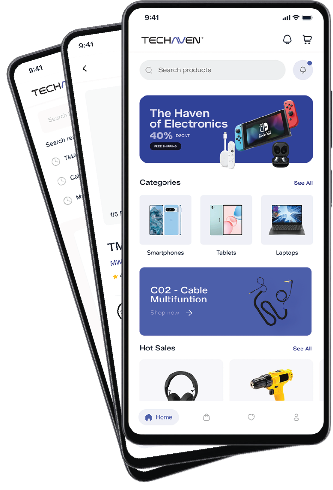 Techaven coming soon mobile preview